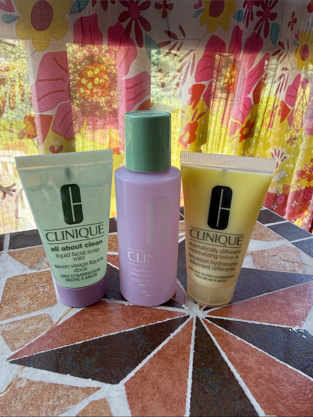 3 Pc Clinique Mini Travel Size Set